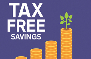 Tax free Savings poster