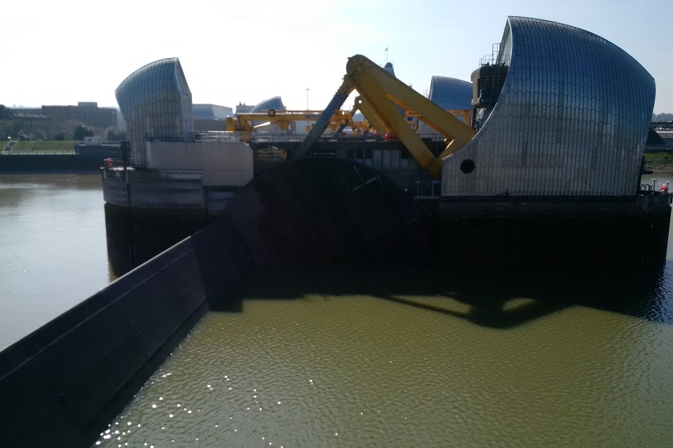 Thames Barrier to close for first time this winter