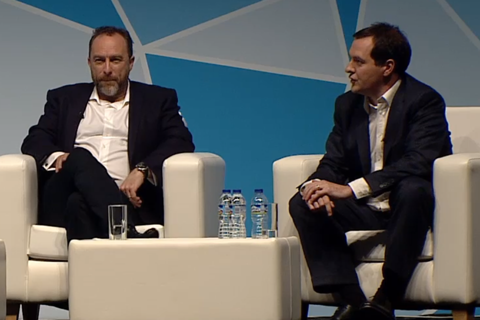 Digital 'producers and makers' encouraged by Chancellor and Wikipedia founder