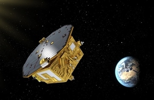 Artist's impression of LISA Pathfinder.