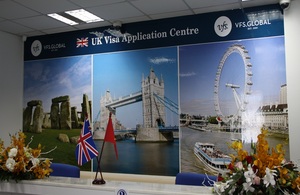 The new UK visa application centre in Ho Chi Minh City
