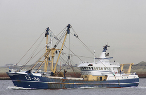 Beam trawler Margriet