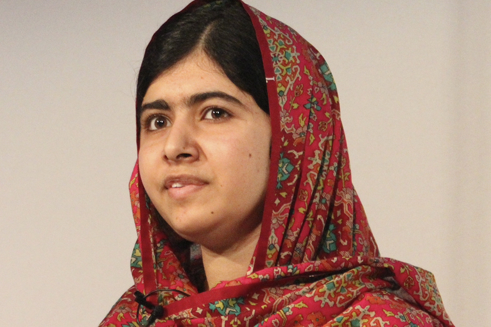 Malala Yousafzai and Kailash Satyarthi awarded Nobel Peace Prize - GOV.UK