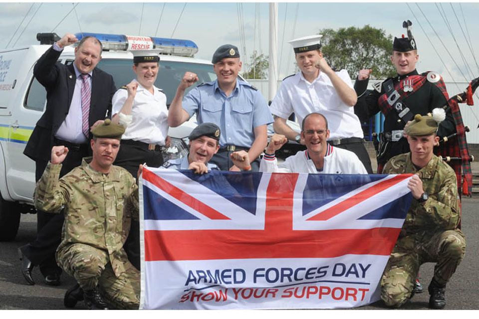 Public shows support on Armed Forces Day