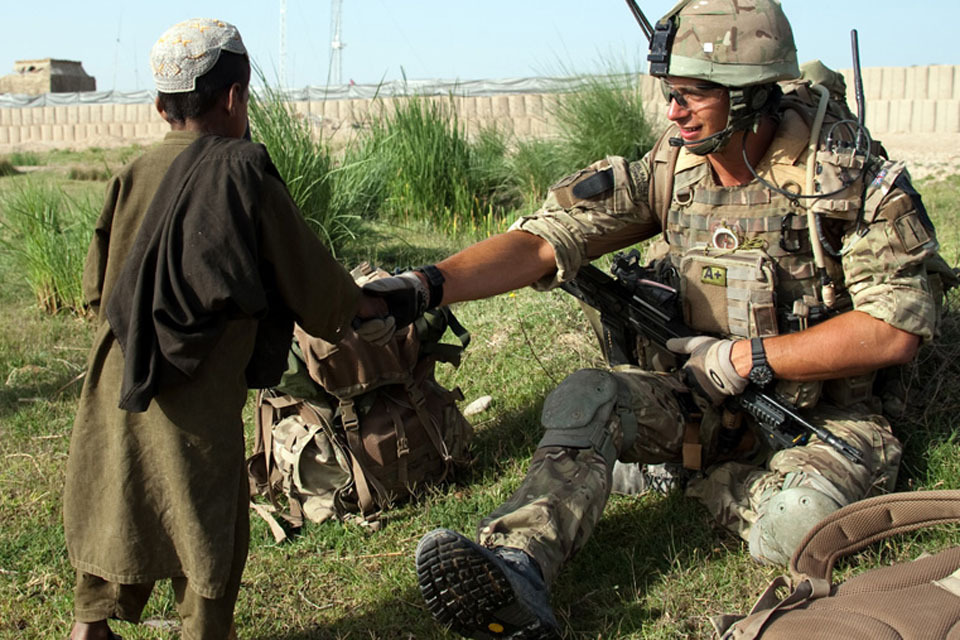 Athlete swaps Olympic glory for the Royal Marines