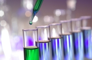 Image of a row of test tubes