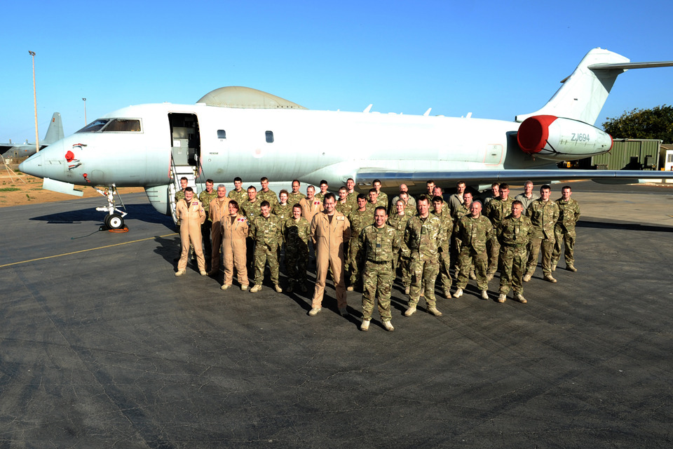 Westminster honours RAF support to Mali