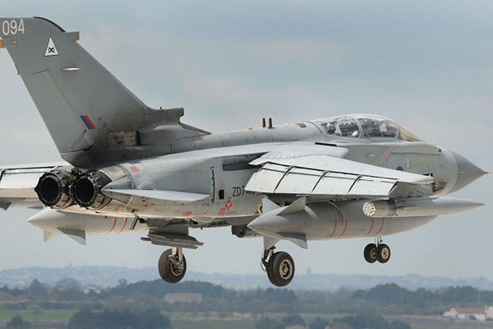 RAF aircraft engage pro Gaddafi troops in Libya
