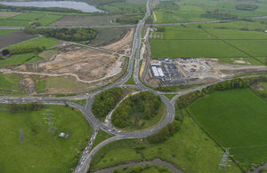 A556 motorways link