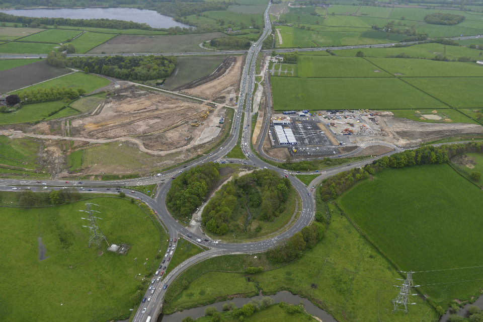 [Withdrawn] New photos and newsletter highlight progress on new A556 ...