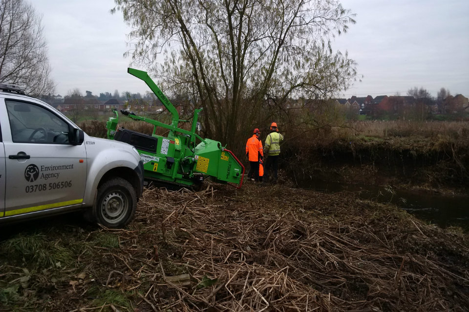 Annual maintenance work begins on Kidderminster flood scheme