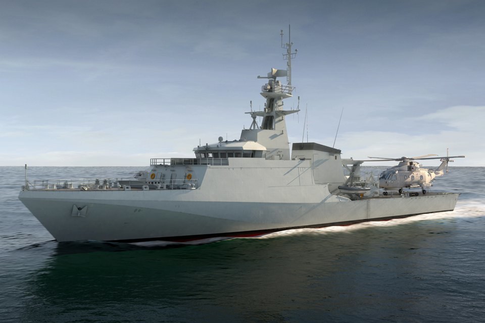 Work begins on third Royal Navy Patrol Vessel