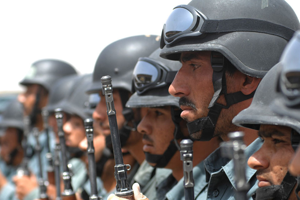 1,000th recruit passes out of British run Helmand Police Training Centre