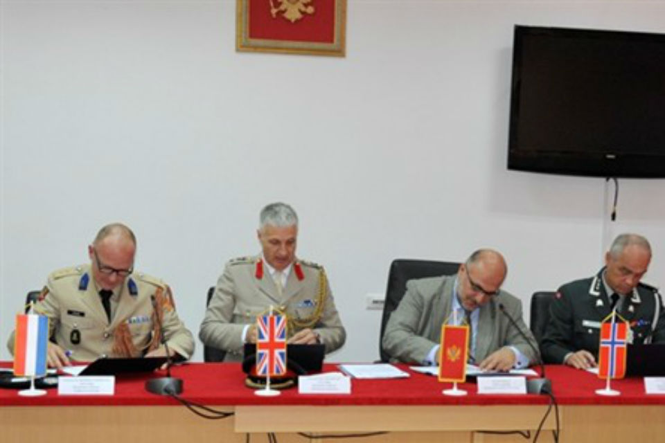 Photo from the event; Copyright: PR Team, Ministry of Defence of Montenegro