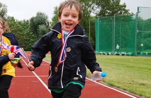 young medal winner