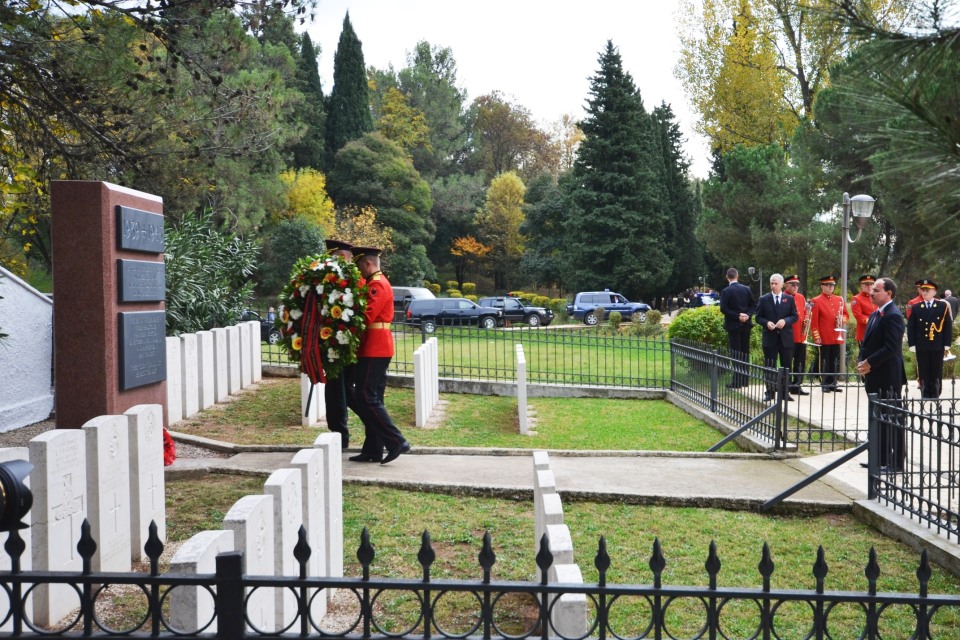 Remembrance Day 2014 in Albania