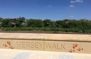 Flood defence scheme spruced up by Cardinal Newman Catholic High School