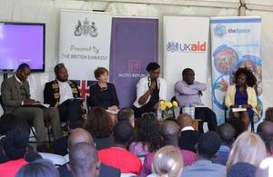 An anti-corruption dialogue supported by the British Embassy in early 2016