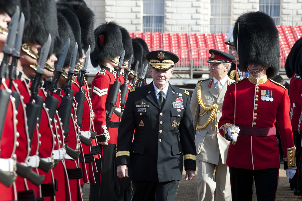 Military leaders meet in london for first time since ww2