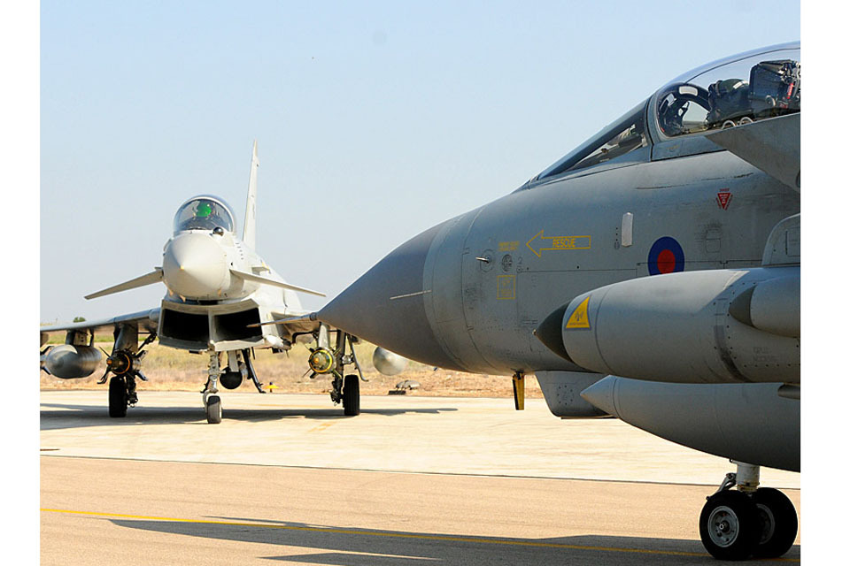 RAF ready for further action over Tripoli