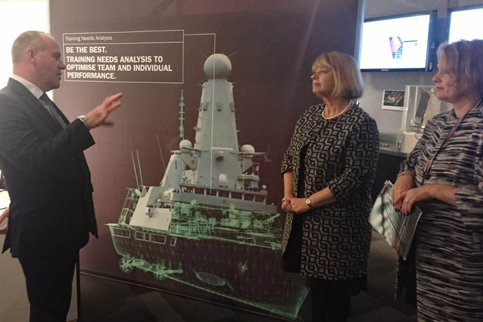 Visiting BAE Systems’ Great Baddow site today, Defence Minister Harriett Baldwin announced a new £18 million contract to support the Royal Navy’s air defence fleet and sustain Chelmsford jobs.