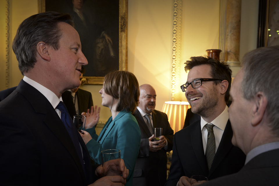 Easter reception at Downing Street