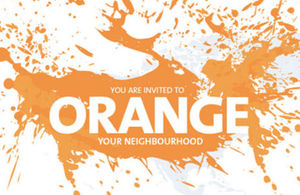 La campaña global UNiTE de las Naciones Unidas para “Pintar el Mundo de Naranja en 16 días”