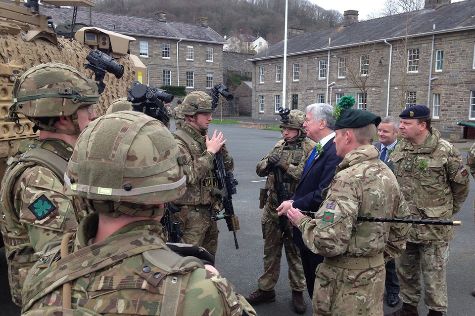 Army's future is secure in Brecon
