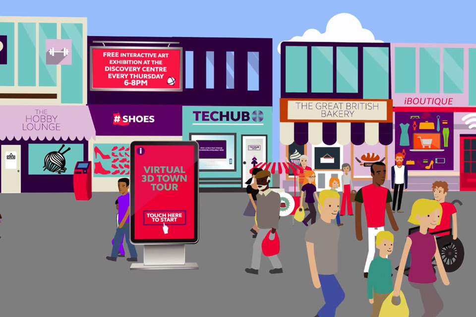 Re imagining the high street: 3 companies win £3 million funding