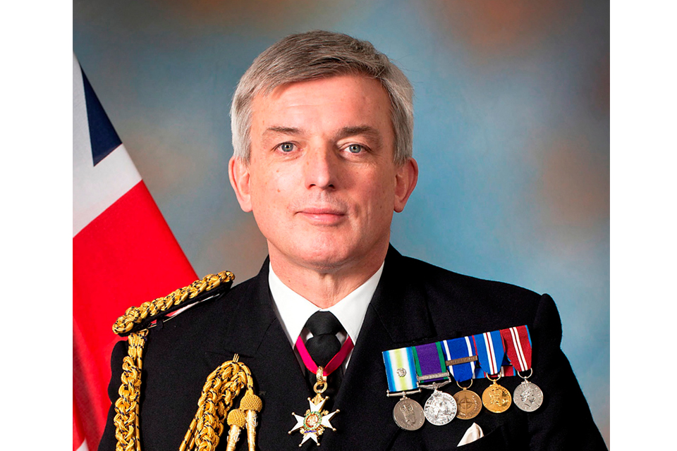 Vice Admiral Sir Philip Jones KCB