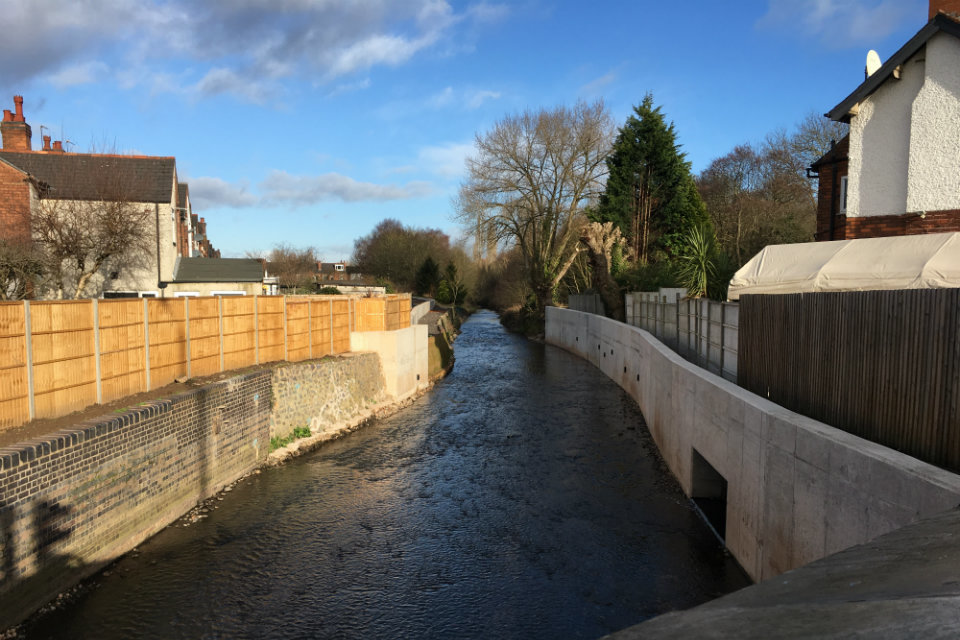 New multi million pound flood scheme in Birmingham opened