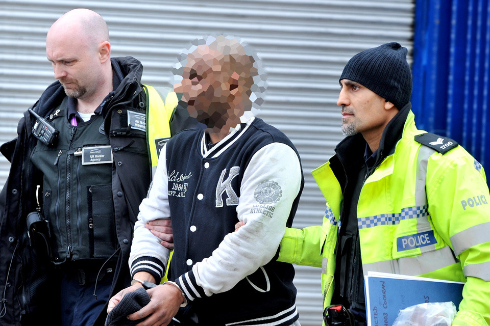 Illegal workers arrested in Leicester immigration raid