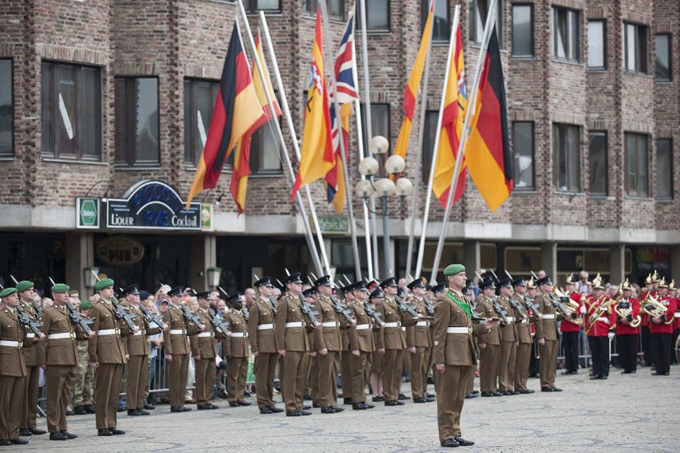 Joint Headquarters Rheindahlen begins to say goodbye