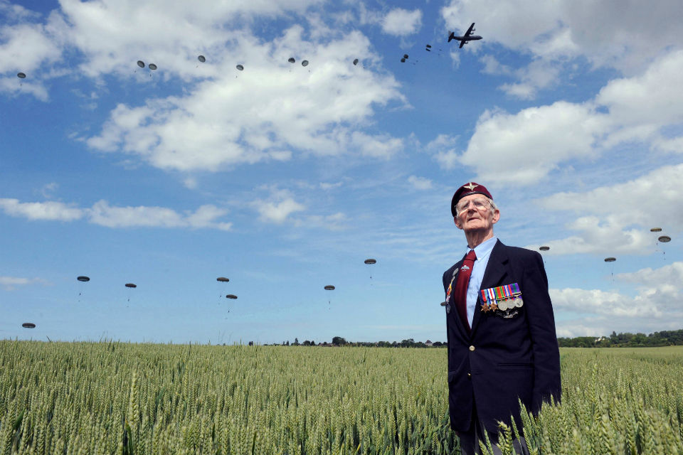 PM joins veterans in Normandy for D-Day 70th anniversary