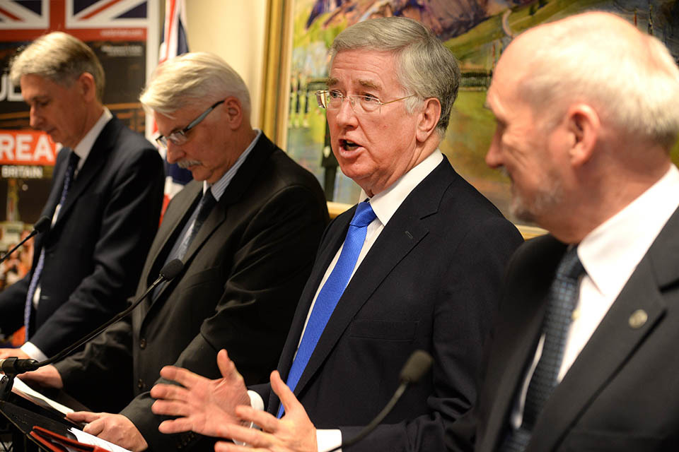 Defence Secretary announces UK commitment to Poland