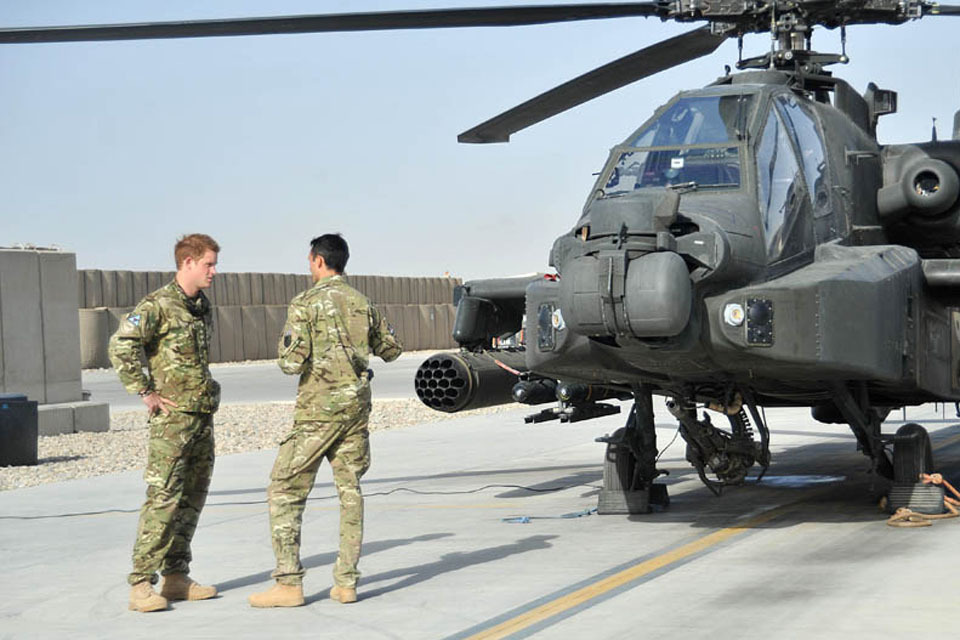 Prince Harry arrives in Afghanistan to begin tour of duty
