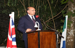 Peter West, British High Commissioner