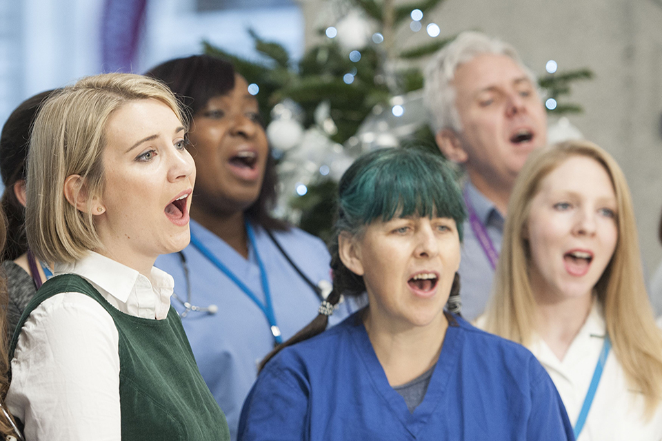 Government donates VAT from NHS Choir's Christmas number one