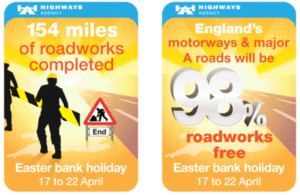 Lifting of road works