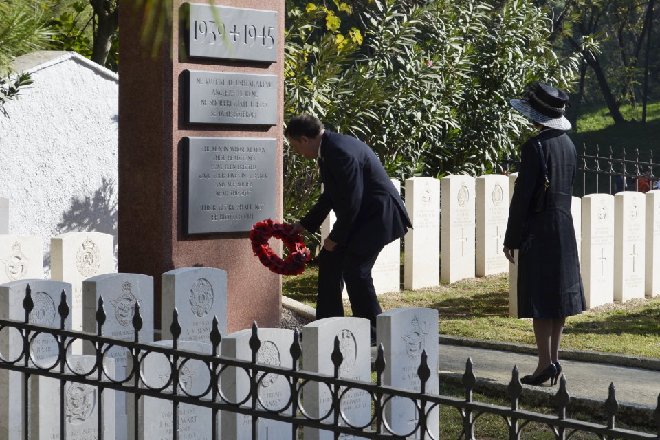  Remembrance Day service 2015 in Albania