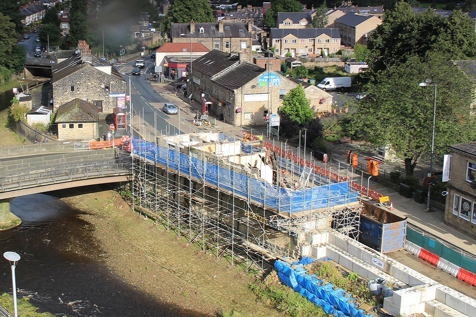 Councillors see plans for reducing flooding in Mytholmroyd