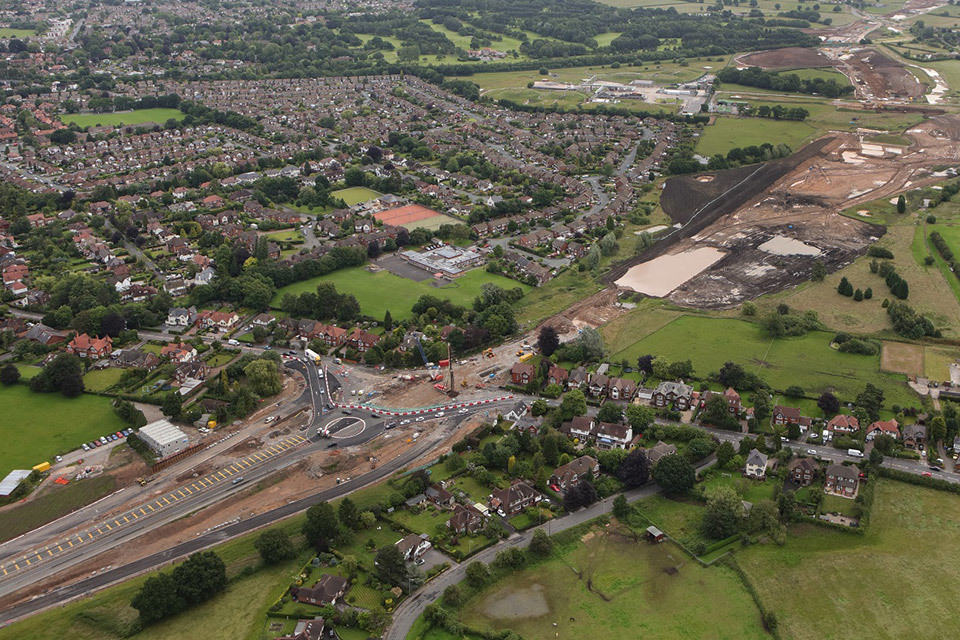 Transport Secretary Chris Grayling visits £500 million projects set to boost the north west