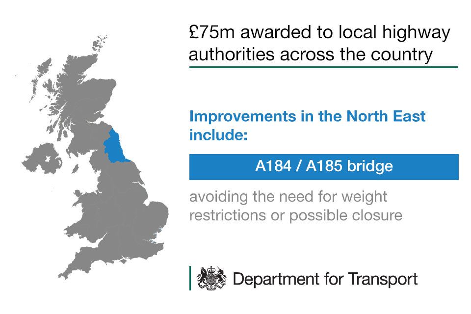 Highways Challenge Fund - improvements in the North East