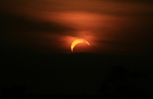 Partial solar eclipse