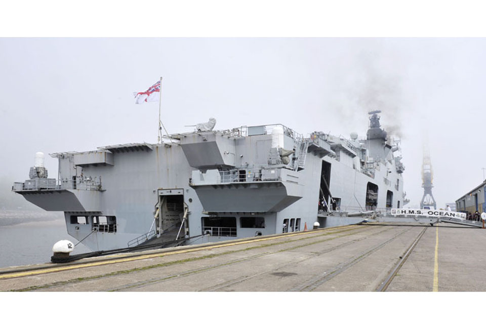 Navy's largest warship visits Sunderland