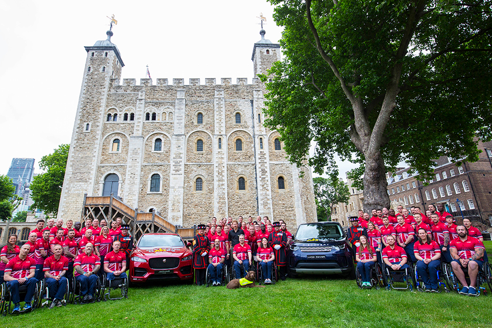 Prince Harry unveils the UK team for the Invictus Games 2017