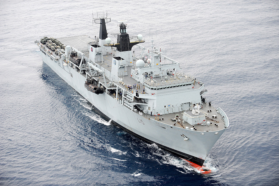 UK confirms military contribution to the Mediterranean.