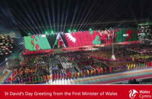 St. Davids Day Greetings from the First Minister of Wales