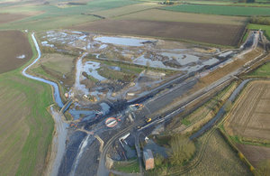 The Horncastle flood alleviation reservoir will reduce risk to 169 properties.