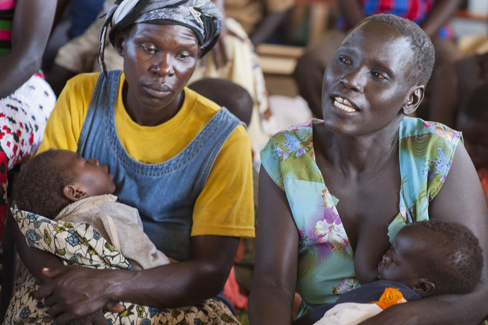 Motivation training sessions teach mothers how to care for their disabled children and give them an opportunity to make friends. Picture: Motivation